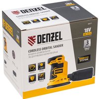 Эксцентриковая шлифмашина Denzel COS-125-0 (без АКБ)