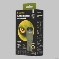Фонарь Armytek Dobermann Pro Magnet USB Olive (теплый свет)
