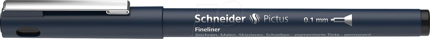 

Ручка капиллярная Schneider Pictus 197101 (черный)