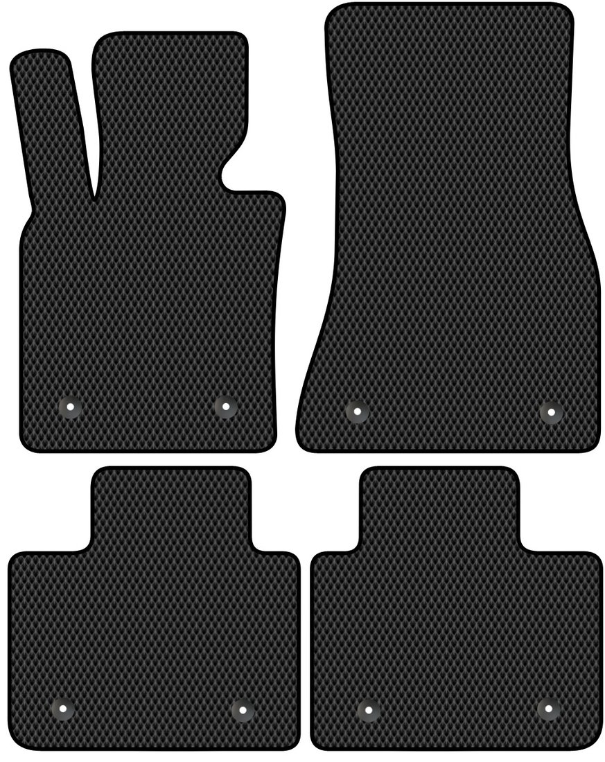 

Комплект ковриков для авто Alicosta Cadillac CT6 (седан) 2015 - Н.В. (черный, ромб)