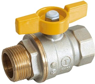 

Фитинг Giacomini Кран шаровый для газа R734LG ВР/НР 1/2" R734GAX003