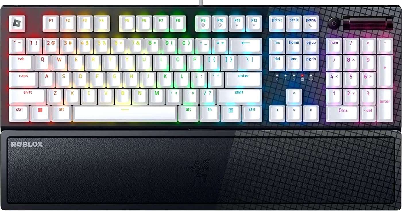 

Клавиатура Razer BlackWidow V3 Green Switch Roblox Edition (нет кириллицы)