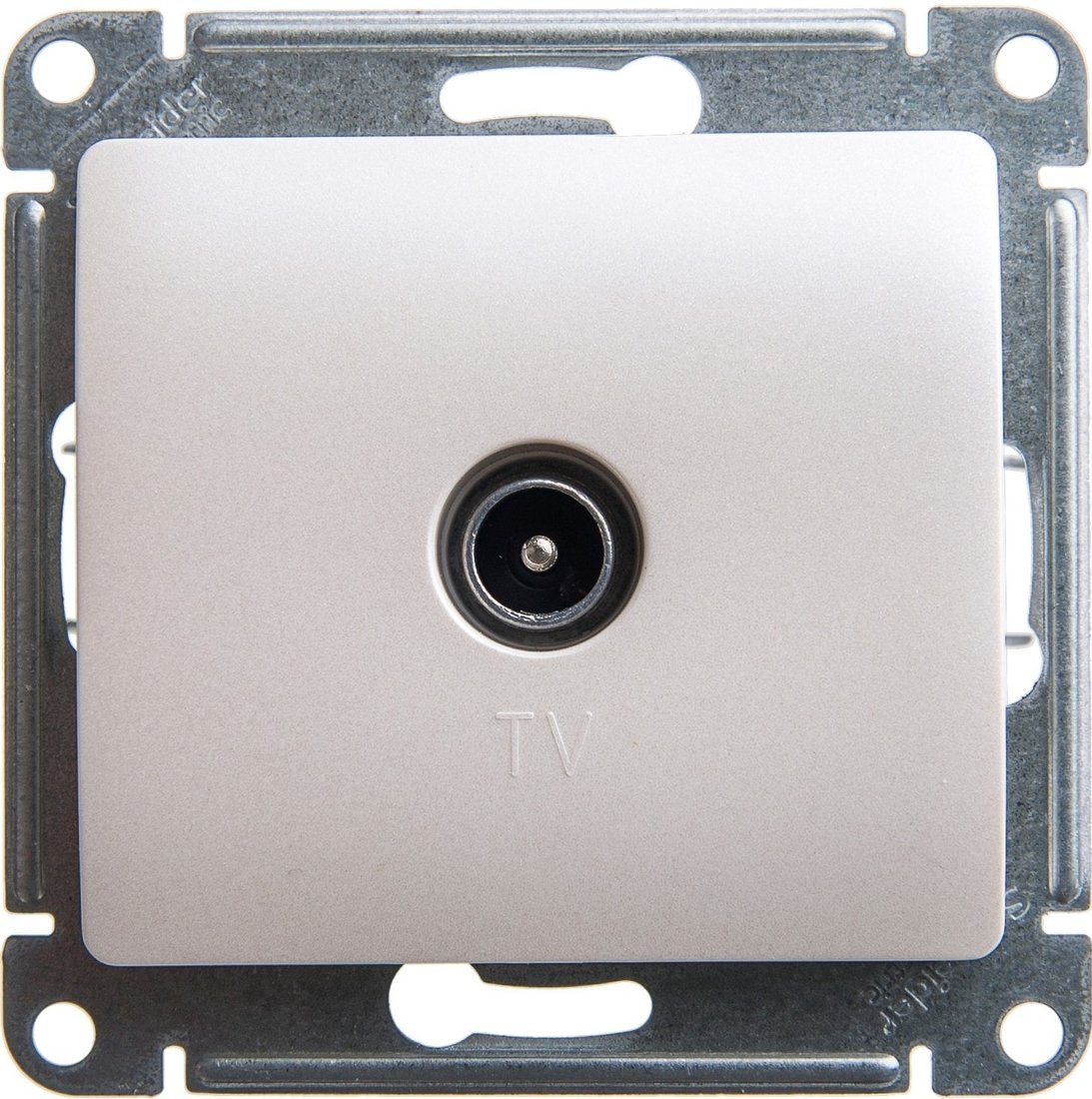 

Розетка телевизионная Schneider Electric Glossa GSL000693