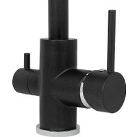 Смеситель ZorG Akvaduo Premium Brass black metallic в Орше