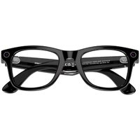 Умные очки Ray-Ban Meta Wayfarer RW4006 (черный глянцевый/прозрачный)