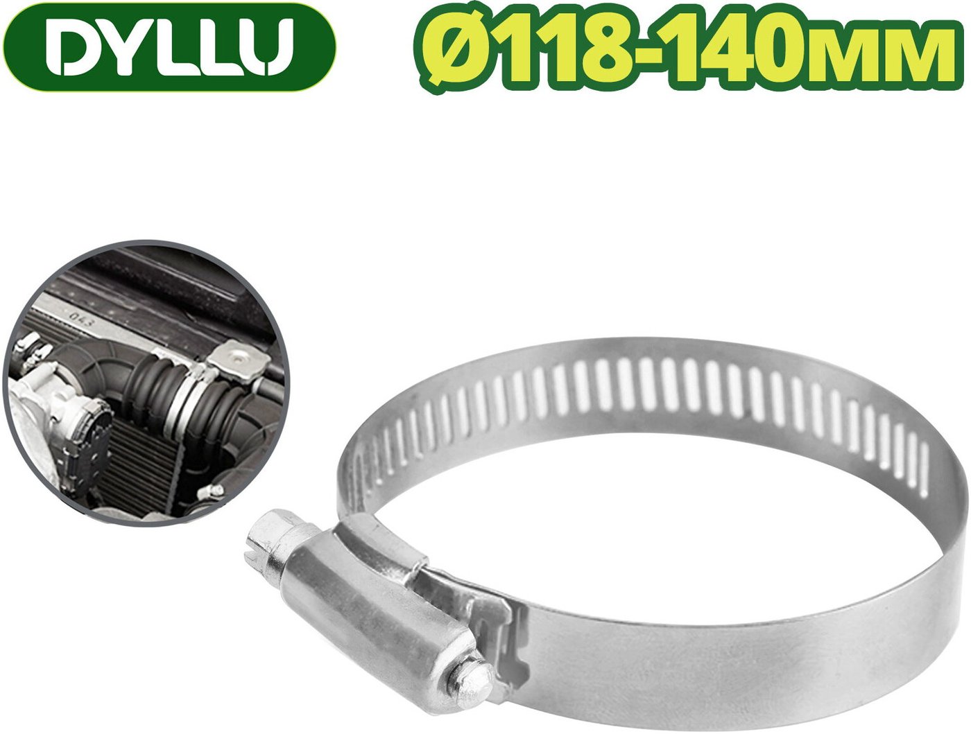 

Хомут червячный Dyllu DTHU2918