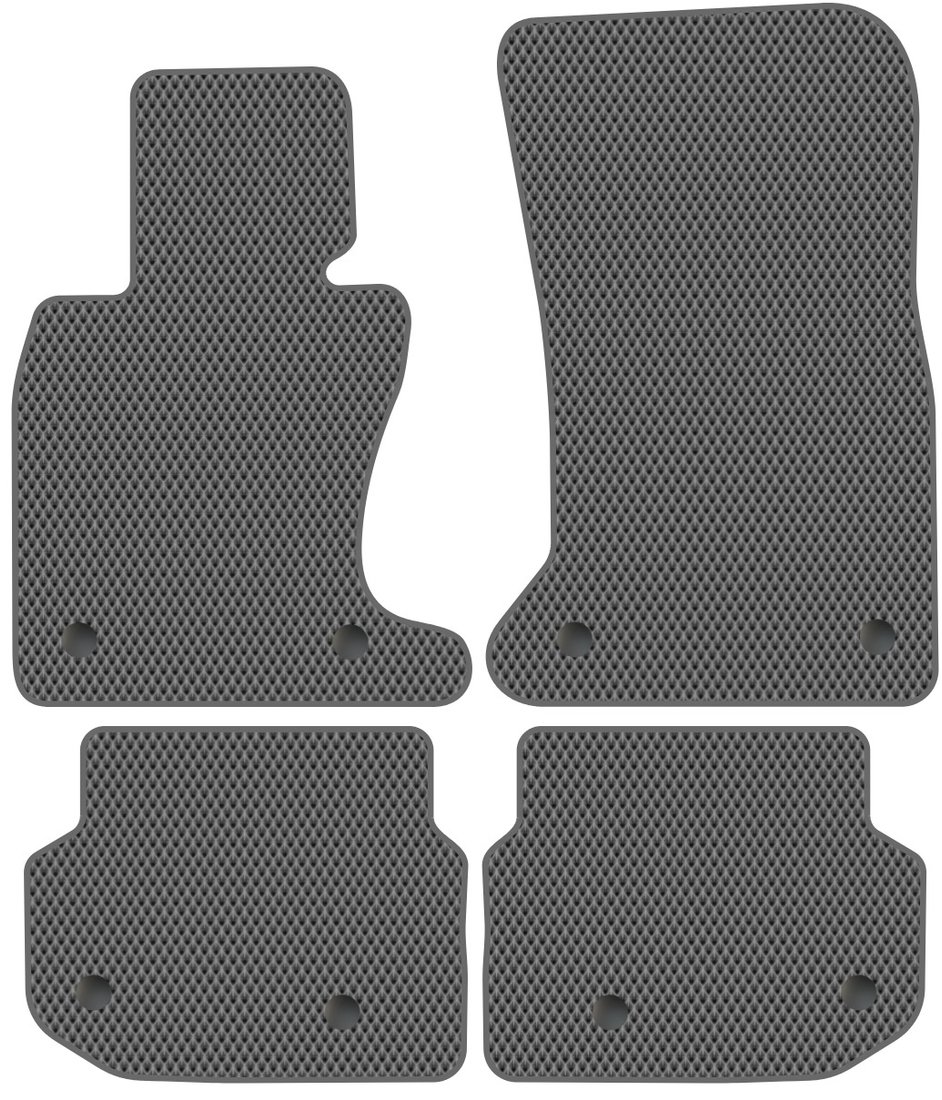 

Комплект ковриков для авто Alicosta BMW 5-Series VI (седан 4WD, универсал 4WD / F10, F11) 2009 - 2013 (серый, ромб)
