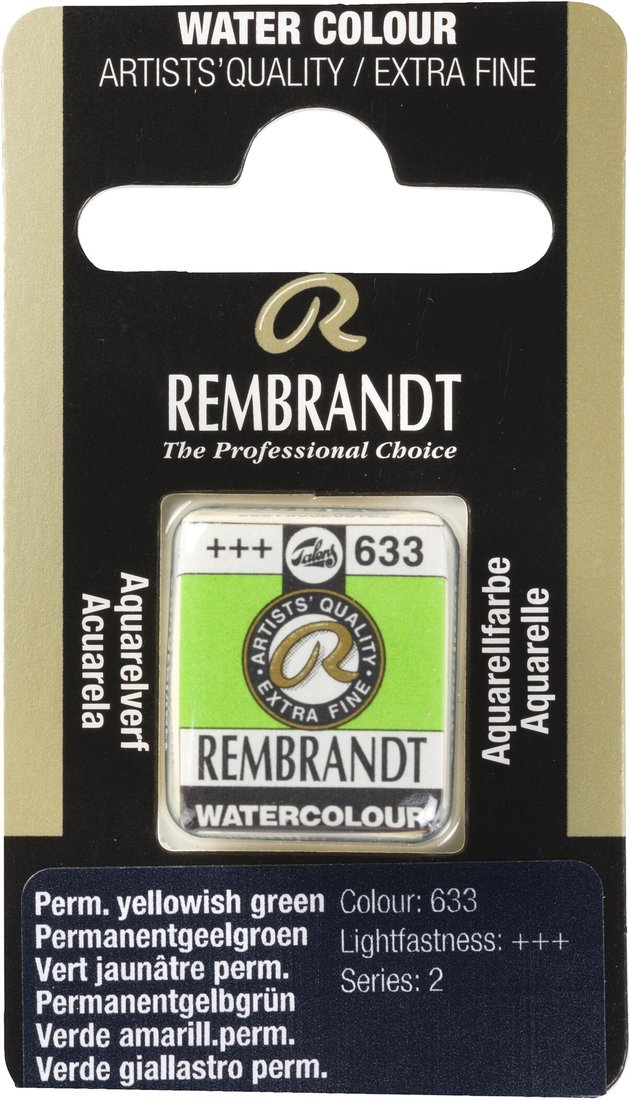 

Акварельная краска Rembrandt 633 05866331 (прочный желтовато-зеленый)