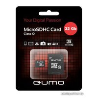 Карта памяти QUMO microSDHC (Class 10) 32GB (QM32GMICSDHC10)