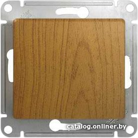 Кнопка без фиксации Schneider Electric Glossa GSL000515 (дуб)