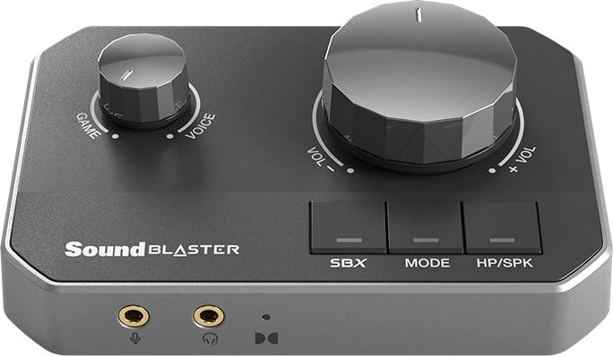 

Внешняя звуковая карта Creative Sound Blaster G8