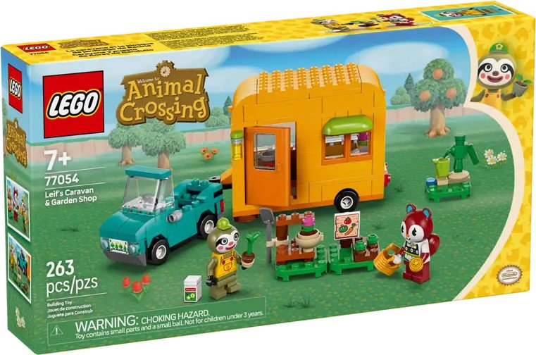 

Конструктор LEGO Animal Crossing Садовый магазин на колесах Лейфа 77054