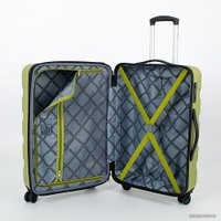 Чемодан-спиннер Francesco Molinary 336-161426/3-24 (салатовый)