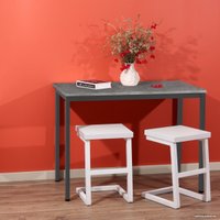 Кухонный стол Millwood Сеул Л 100x60x75 (бетон/графит)