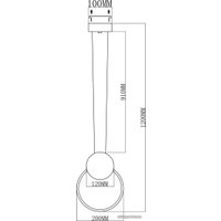 Подвесная люстра Moderli Yumi V5020-1PL