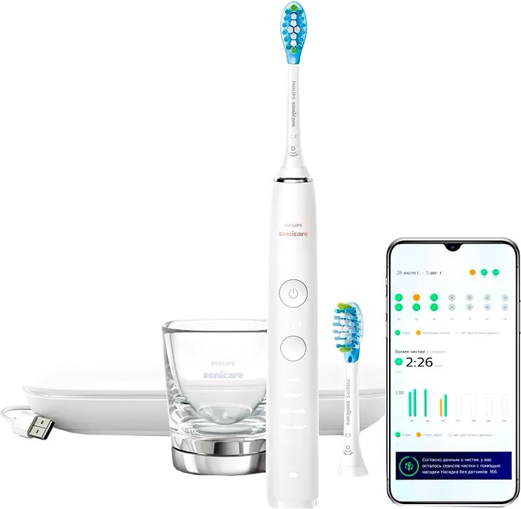 

Электрическая зубная щетка Philips DiamondClean 9000 HX9913/17