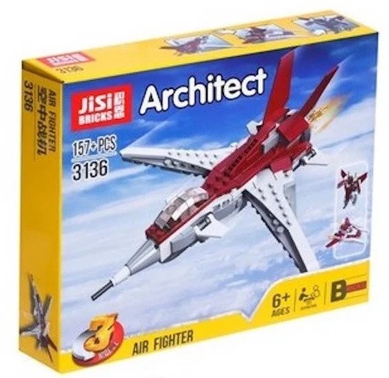 

Конструктор Jisi Bricks Бомбардировщик 3136