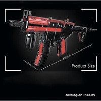 Конструктор Zhe Gao Military QL0450 Автомат HK MP5