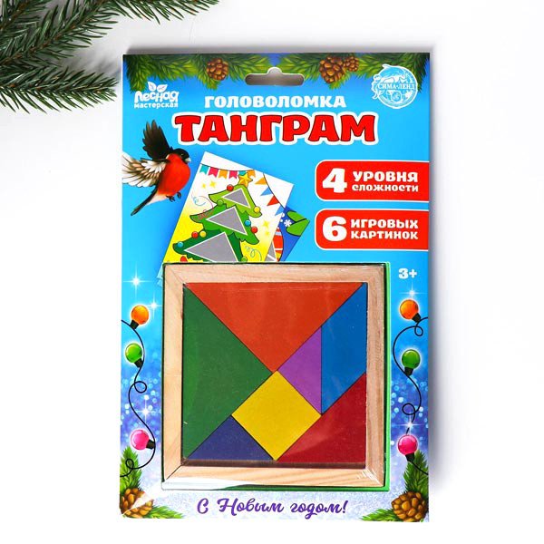 

Головоломка Лесная мастерская Танграм 4936490