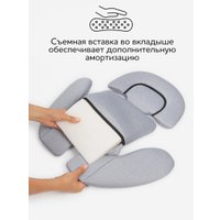 Детское автокресло Amarobaby Favorite Isofix С усиленной боковой поддержкой AB24-20FAV/0911 (черный/серый)