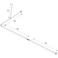 Шторка-занавеска для ванны IDDIS B02P218i11