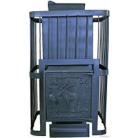 Свободностоящая печь-камин ComfortProm Чугун 20 м3 в Витебске