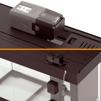 Аквариум Ferplast Dubai 100 led 190 л (черный)