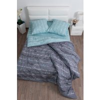 1.5-спальный комплект постельного белья Milanika Письмо 1.5сп (поплин)