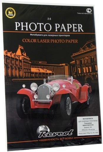 

Фотобумага Revcol Color Laser матовая двухсторонняя A4 220 г/м2 30 л 6161