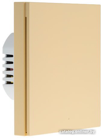 Умный выключатель Aqara Smart Wall Switch H1 одноклавишный с нейтралью (бежевый)