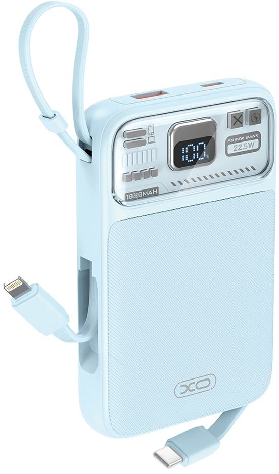 

Внешний аккумулятор XO PR243 10000mAh (синий)