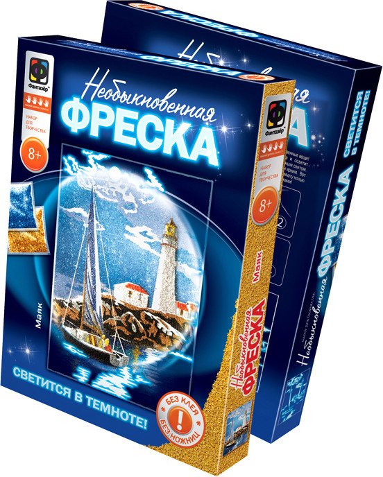 

Набор для рисования Фантазер Необыкновенная фреска. Маяк 430052