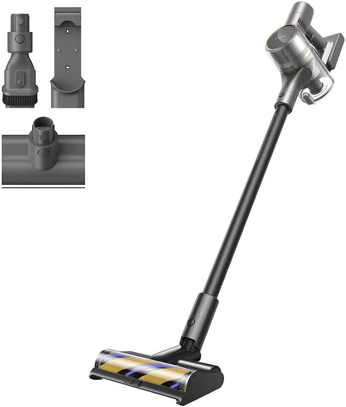 Пылесос Dreame Cordless Vacuum Cleaner R20 Essential VZV30A (евровилка, серый)