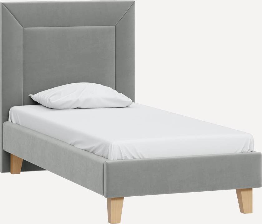 

Кровать Divan Виллем-Legs 120 (Barhat Silver)