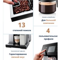 Кофемашина DeLonghi Perfecta Deluxe ESAM460.80.MB