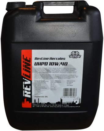 Моторное масло Revline Hercules UHPD 10W-40 20л