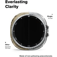 Чехол Ringke Slim для Galaxy Watch 8 Classic 46mm Clear(1шт) + Matte Black(1шт)