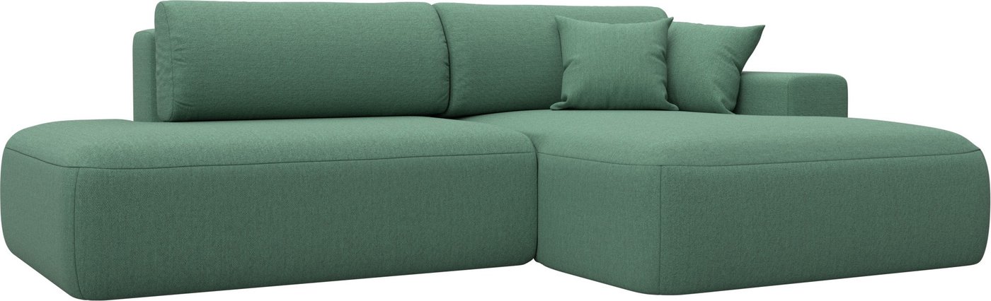 

Угловой диван Лига диванов Лига-036 НПБ Модерн правый 124699 (рогожка амур зеленый)