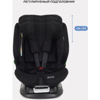 Детское автокресло MOWbaby Motion isofix UB616 (черный)