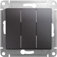 Выключатель Schneider Electric Glossa GSL001331 (графит)