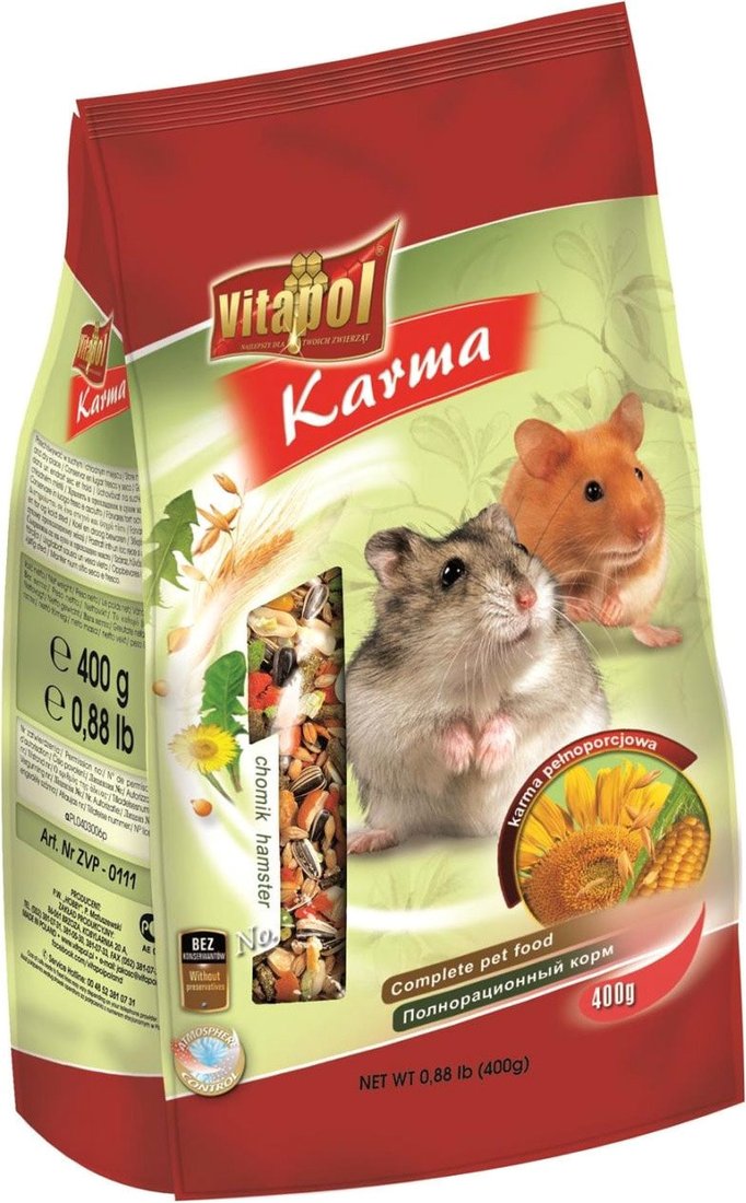 

Корм для грызунов Vitapol ZVP-0111 0,4 кг
