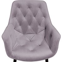 Стул с подлокотниками Ваш день Archi Barkhat 04 (светло-серый, 2шт)