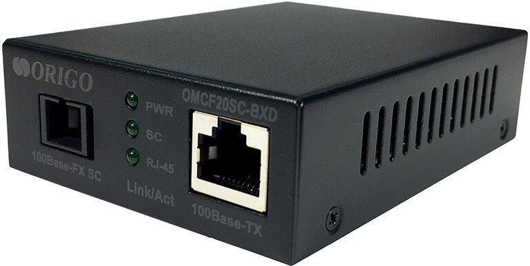 Медиаконвертер Origo OMCF20SC-BXD/A1A