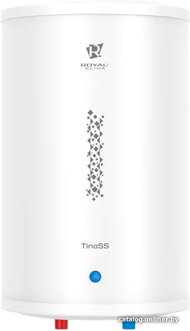 Накопительный электрический водонагреватель над мойкой Royal Clima TinoSS RWH-TS15-RS