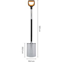 Лопата штыковая прямая Fiskars 1066730