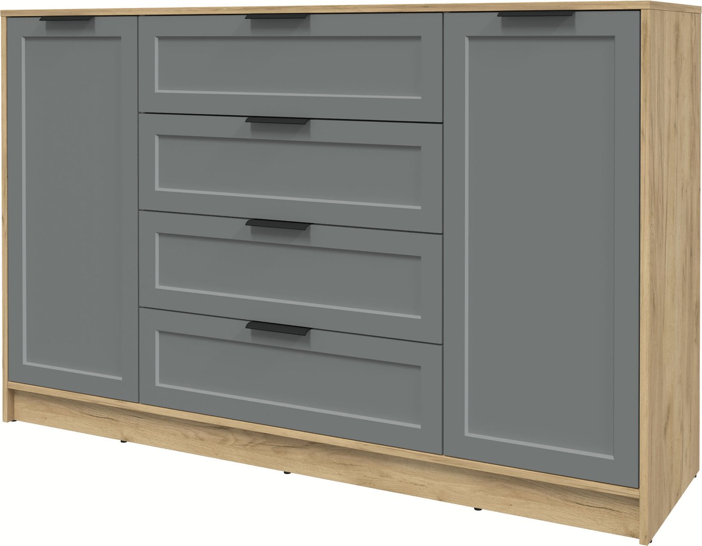 

Тумба Интерлиния Концепт Тренд КТ-Т160 (дуб золотой/серый)