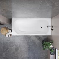 Ванна Lauter Sophia 160х70 21205160 (с каркасом, черным подголовником)