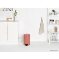 Мусорное ведро Brabantia Pedal Bin NewIcon 12 л (терракотовый)