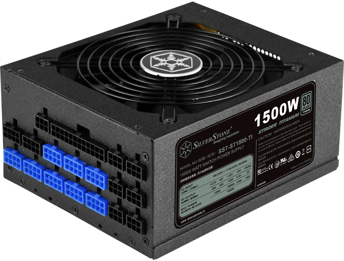 

Блок питания SilverStone ST1500-TI v1.0