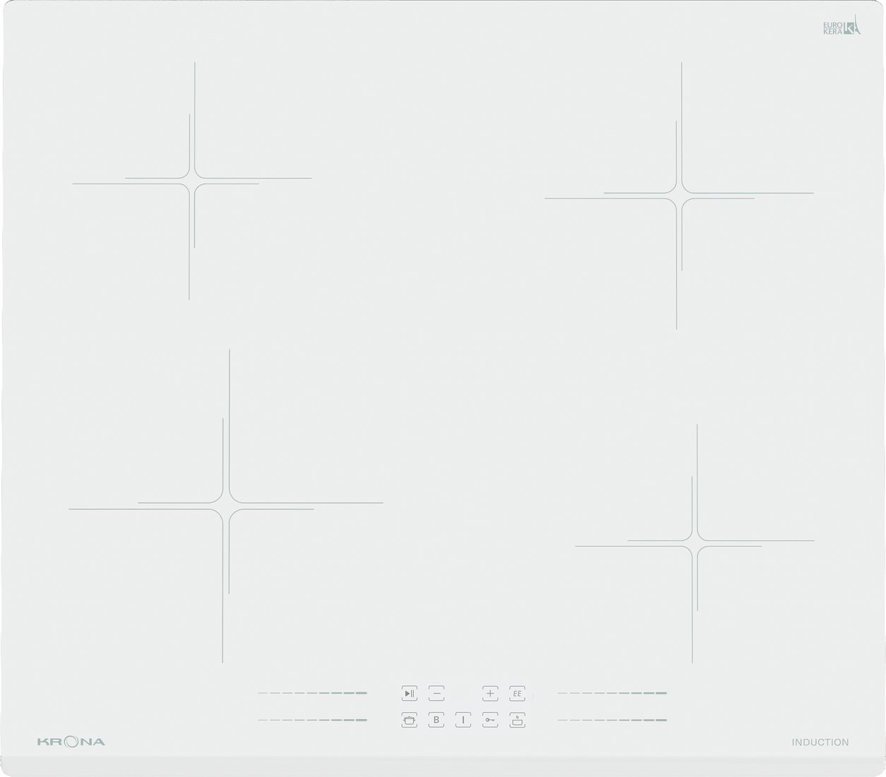 

Варочная панель Krona Farbe 60 WH